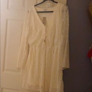 NWT American Eagle lace dress large